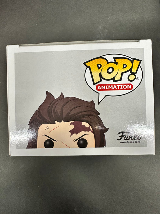 ***Signed*** Tanjiro #874 Limited Glow Chase Edition Galactic Toys Exclusive Funko Pop! Animation Demon Slayer