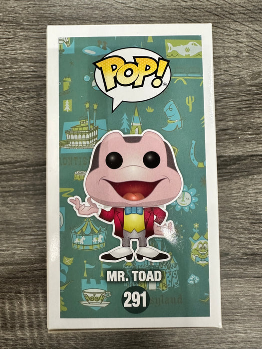 Mr.Toad #291 2017 San Diego Comic Con Limited Edition (1500pcs) Funko Pop! Mr.Toad's Wild Ride