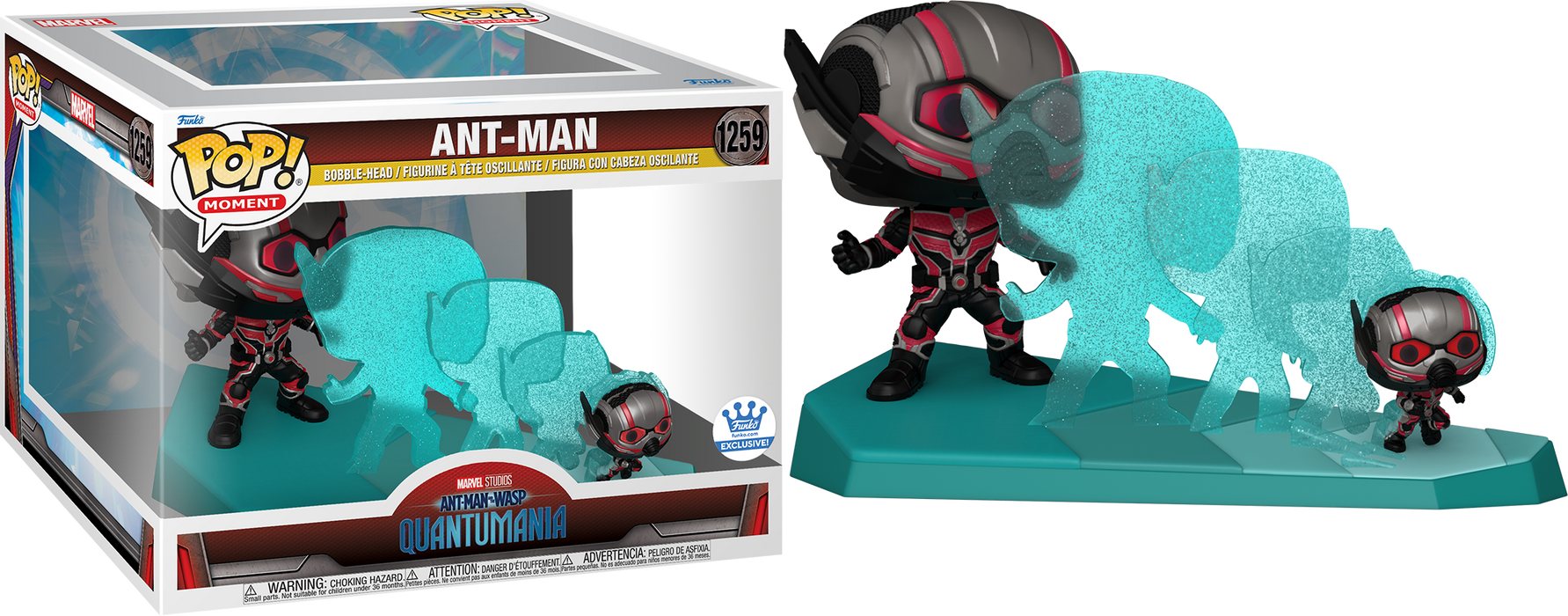 Ant-Man #1259 Funko Exclusive Funko Pop! Moment Marvel Ant-Man And The Wasp Quantumania