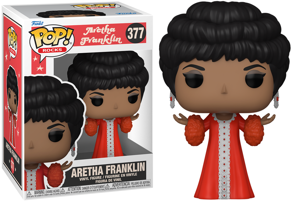 Aretha Franklin #377 Funko Pop! Rocks Aretha Franklin