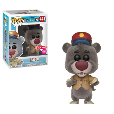 Baloo #441 Flocked only at Target Funko Pop! Disney Talespin