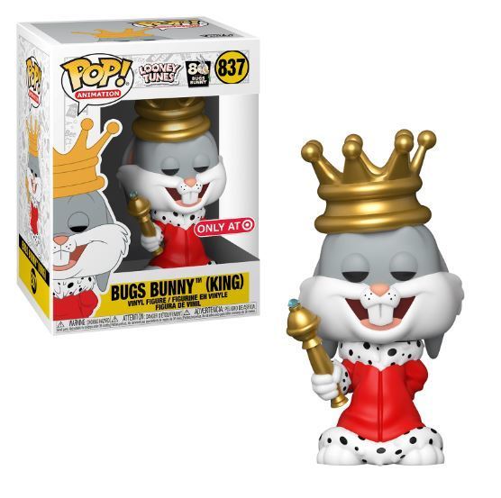 Bugs Bunny (King) #837 Only @ Target Funko Pop! Animation Looney Tunes