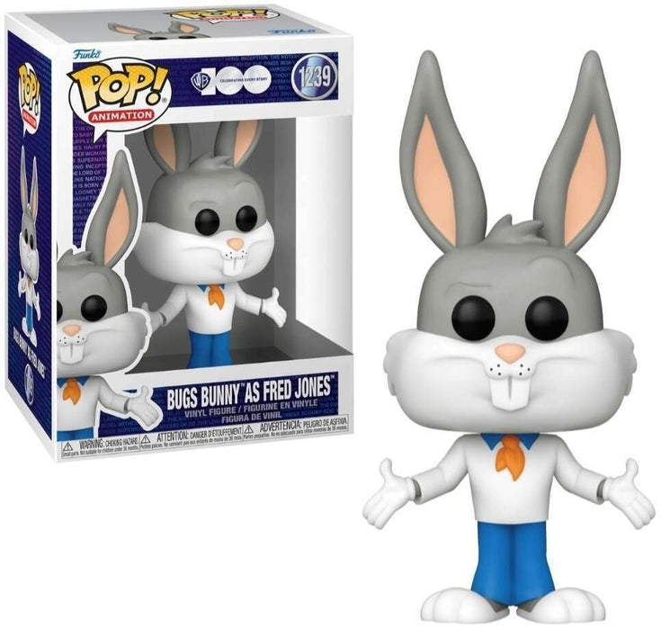 Bugs Bunny as Fred Jones #1239 Funko Pop! Animation WB 100