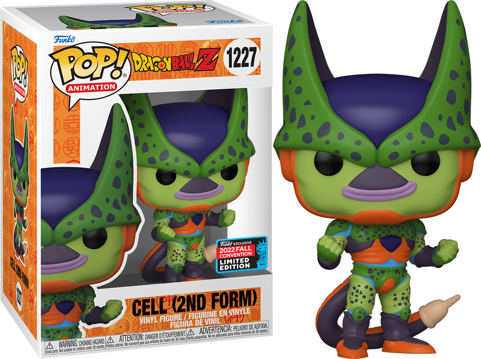 Cell (2nd Form) #1227 2022 Fall Convention Limited Edition Funko Pop! Animation DragonBall Z