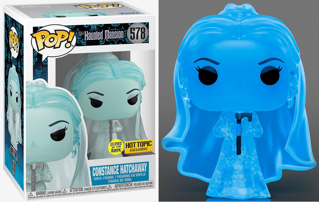 Constance Hatchaway #578 Glow In The Dark Hot Topic Exclusive Funko Pop! The Haunted Mansion