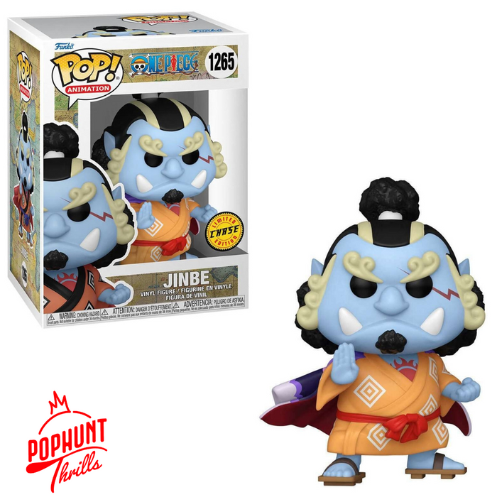 Jinbe #1265 Limited Edition Chase Funko Pop! Animation One Piece