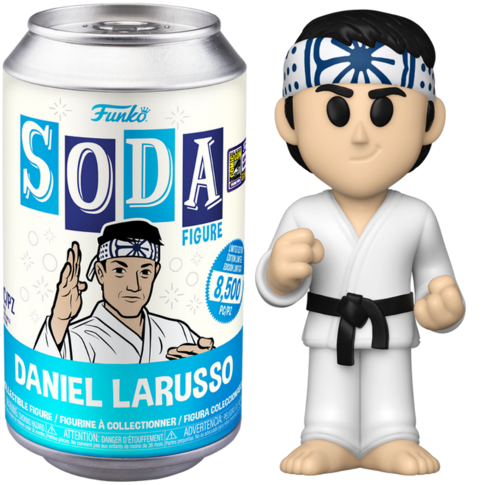 Daniel Larusso 2023 SDCC Limited Edition (8,500 Pcs) Funko Soda Opened Can Common