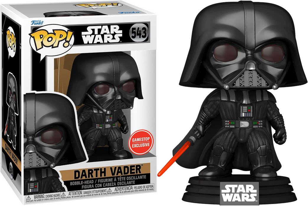 Darth Vader #543 Gamestop Exclusive Funko Pop! Star Wars