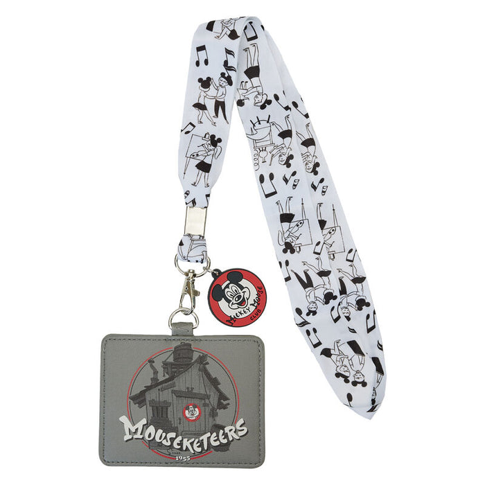 Disney100 Mickey Mouse Club Lanyard with Card Holder