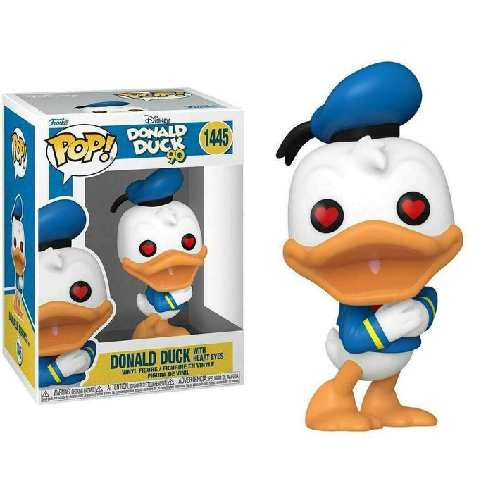Donald Duck With Heart Eyes #1445 Funko Pop! Disney Donald Duck 90