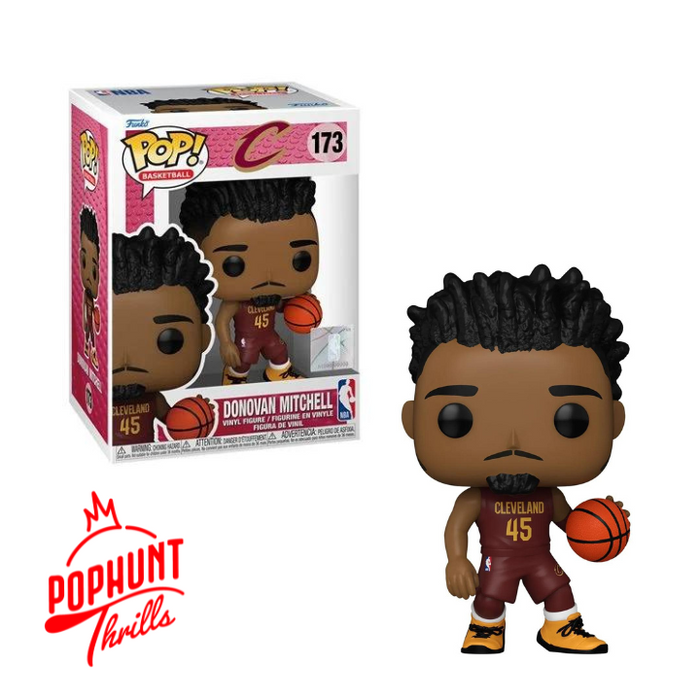 Donovan Mitchell #173 Funko Pop! Basketball Cleveland Cavaliers