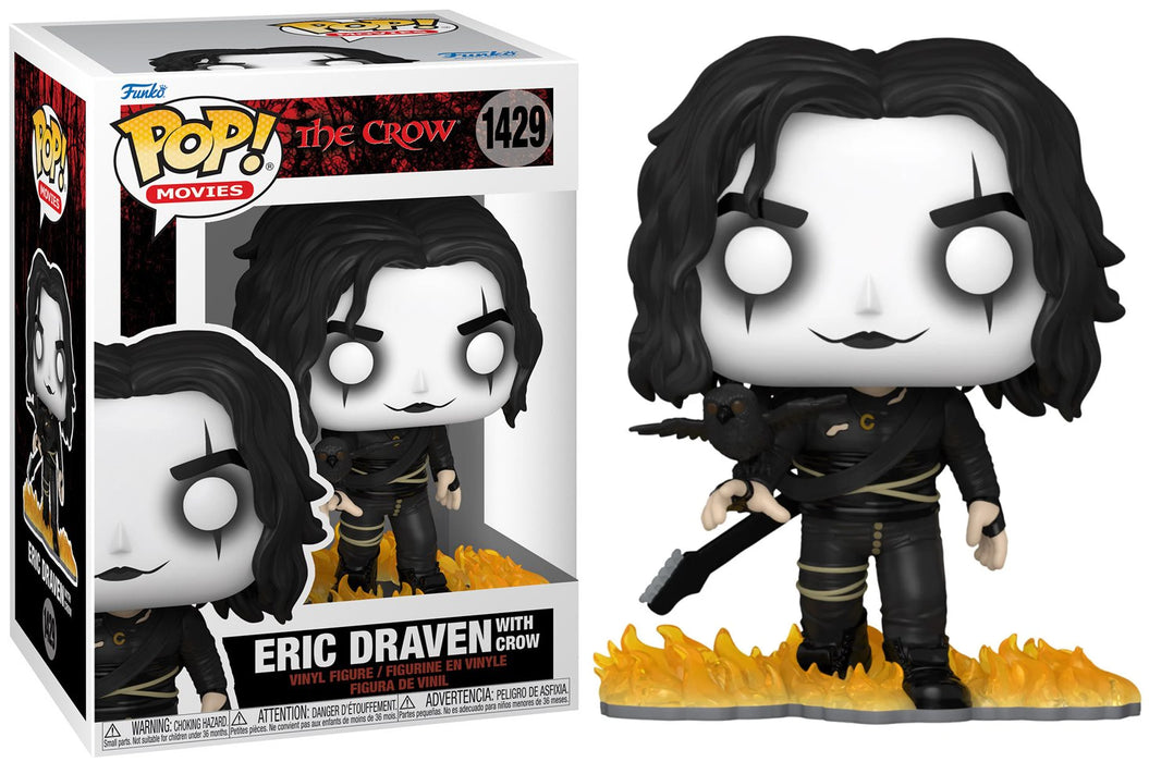 Eric Draven With Crow #1429 Funko Pop! Movies The Crow