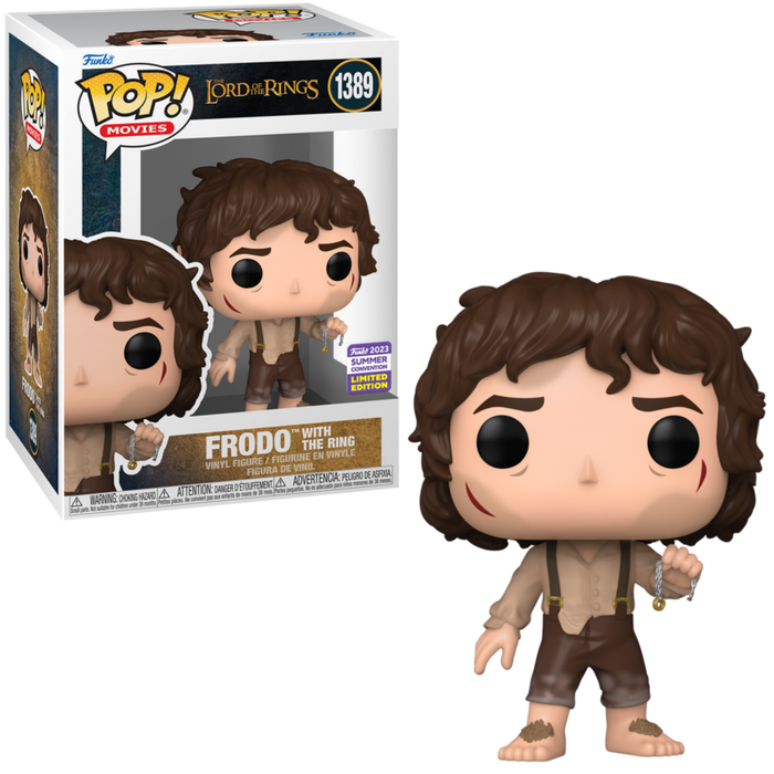 Frodo Baggins #1389 2023 Summer Convention Limited Edition Funko Pop! Movies The Lord Of The Rings