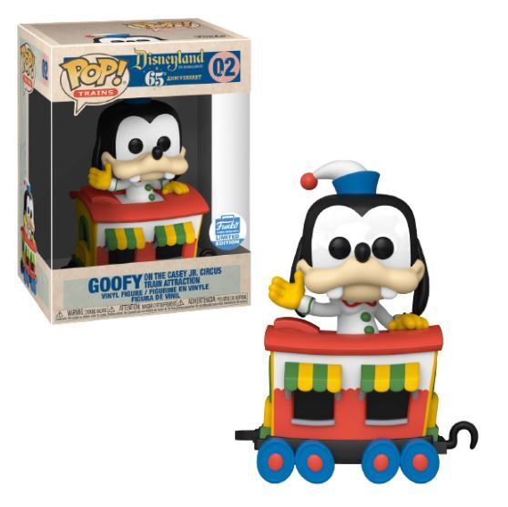 Goofy On the Casey Jr. Circus Train Attraction #02 Funko Shop Funko Pop! Disneyland Resort 65 Anniversary