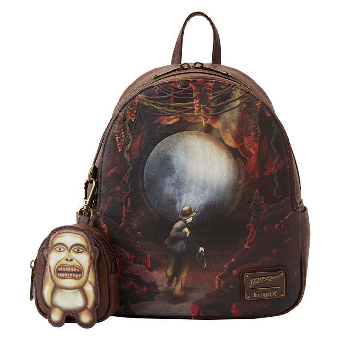 Loungefly Indiana Jones Raiders of the Lost Ark Mini Backpack with Coin Purse