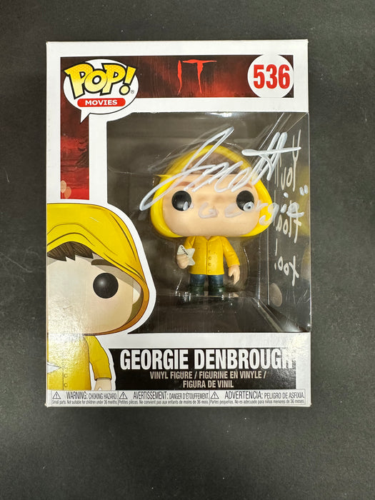 ***Signed*** Georgie Denbrough #536 Funko Pop! Movies IT