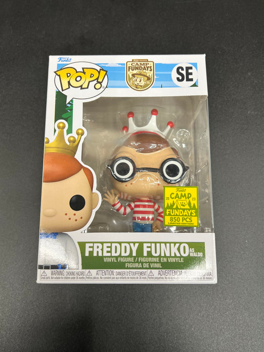 Freddy Funko As Waldo #SE 2023 Camp Fundays (850 Pcs) Funko Pop! Camp FunDays