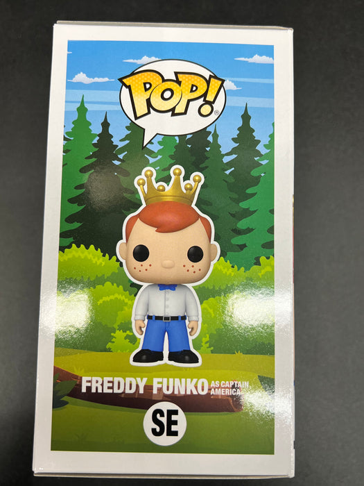 Freddy Funko As Captain America #SE 2023 Camp Fundays (500 Pcs) Funko Pop! Camp FunDays