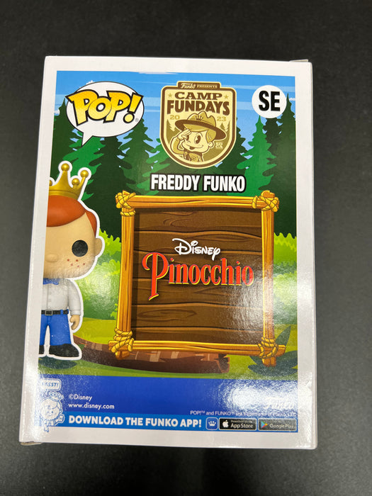 Freddy Funko As Pinocchio #SE 2023 Camp Fundays (750 Pcs) Funko Pop! Camp FunDays