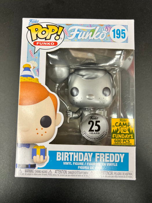 Birthday Freddy #195 2023 Camp Fundays (600 Pcs) Funko Pop! Camp FunDays