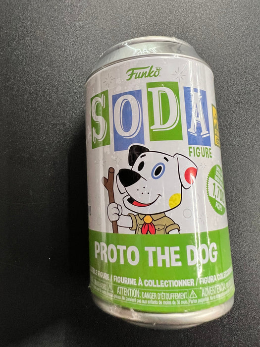 Proto The Dog (1,700 pcs) 2023 Camp Fundays Limited Edition Pop! Soda Funko