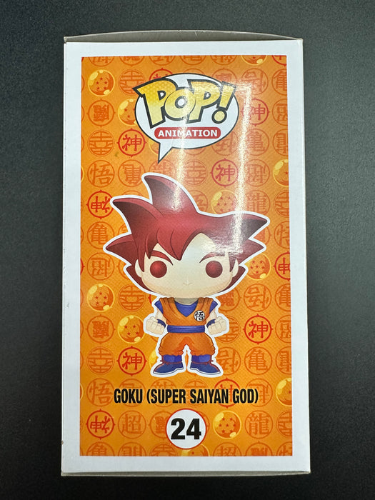 ***Signed*** Goku (Super Saiyan God) #24 Funko Pop! Animation Dragon Ball Z
