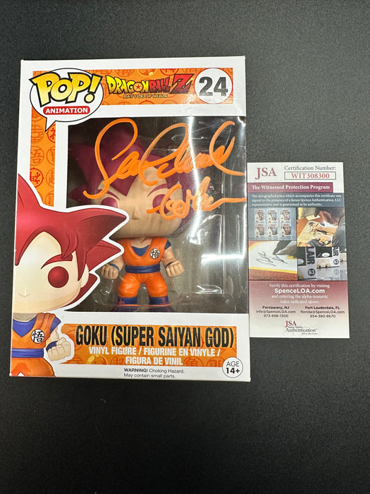 ***Signed*** Goku (Super Saiyan God) #24 Funko Pop! Animation Dragon Ball Z