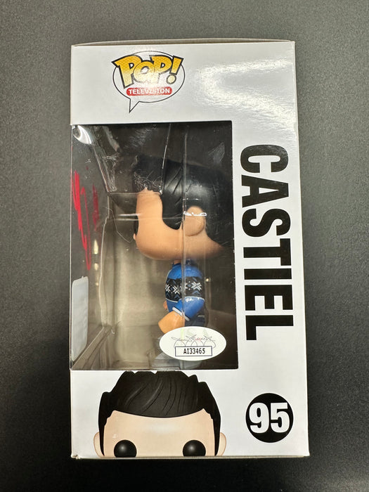 ***Signed*** Castiel #95 2015 Summer Convention Exclusive Funko Pop! Television Supernatural Join The Hunt