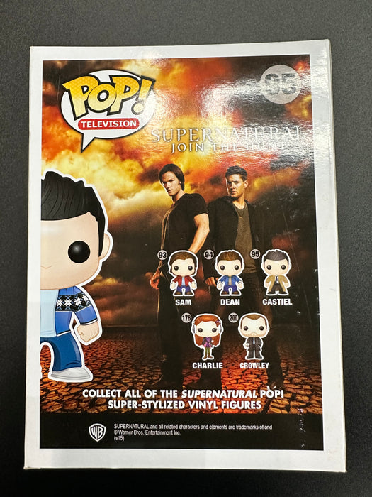 ***Signed*** Castiel #95 2015 Summer Convention Exclusive Funko Pop! Television Supernatural Join The Hunt