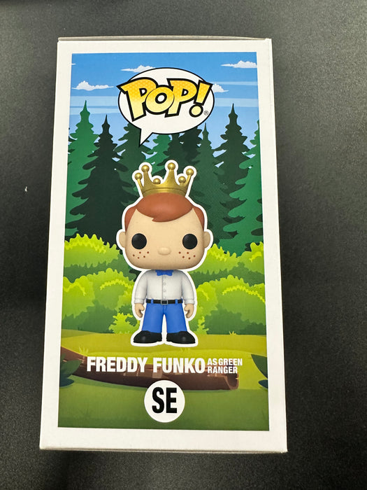 Freddy Funko As Green Ranger #SE 2023 Camp Fundays (5000 Pcs) Funko Pop! Online Edition Camp FunDays