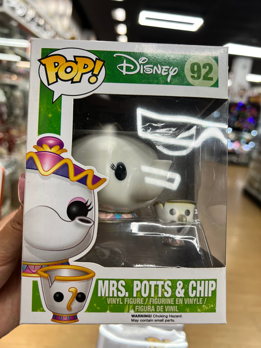 Mrs. Potts And Chip #92 Funko Pop! Disney Beauty And The Beast