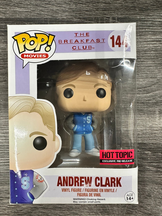 Andrew Clark #144 Hot Topic Exclusive Pre-Release Funko Pop! Movies The Breakfast Club