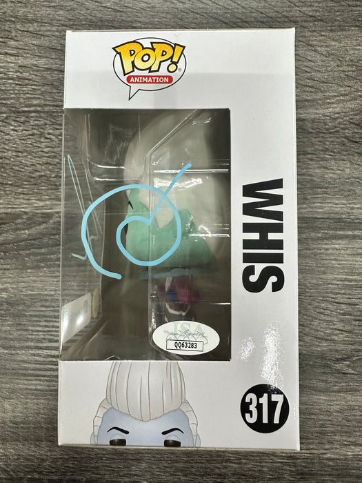 ***Signed*** Whis #317 Glow In The Dark Galactic Toys Exclusive Funko Pop! Animation DragonBall Super