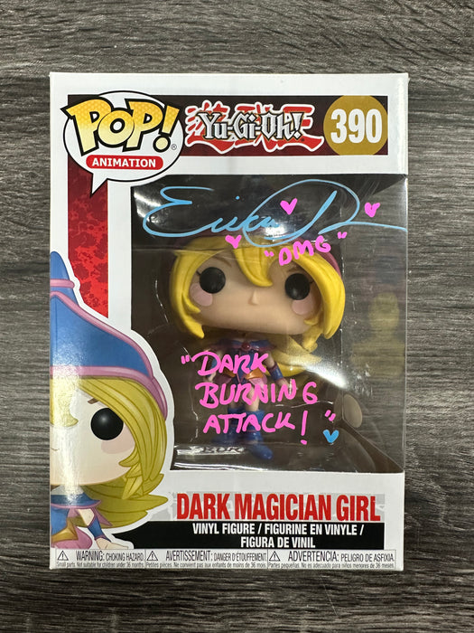 ***Signed*** Dark Magician Girl #390 Funko Pop! Animation Yu-Gi-Oh
