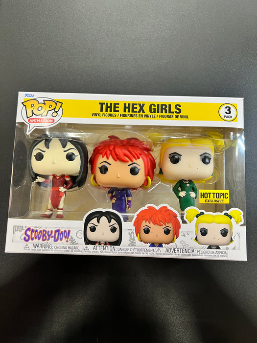 The Hex Girls (3-Pack) Hot Topic Exclusive Funko POP! Scooby-Doo