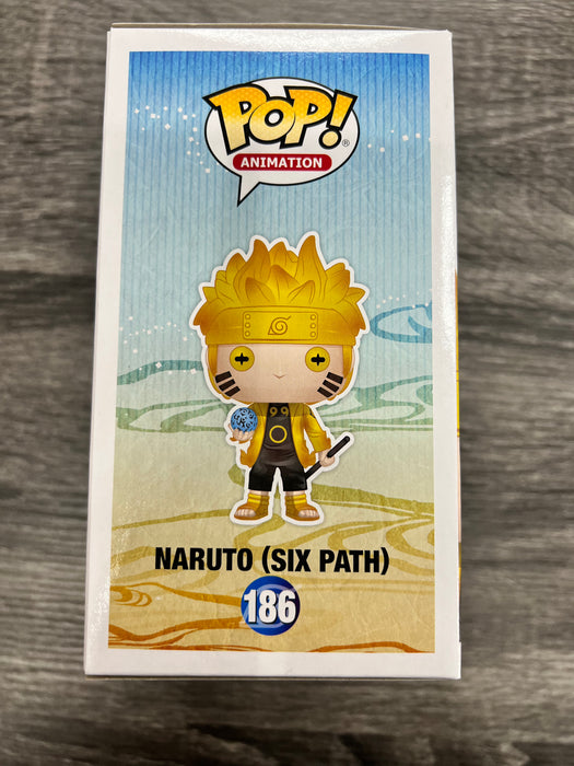 ***Signed*** Naruto (Six Path) #186 Hot Topic Glow In The Dark Funko Pop! Animation Naruto Shippuden