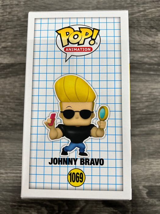 ***Signed***Johnny Bravo #1069 Funko Pop! Animation Cartoon Network Johnny Bravo