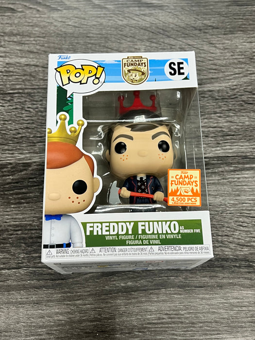 Freddy Funko as Number Five #SE 2023 Camp Fundays (4,500 Pcs) Funko Pop! Camp FunDays