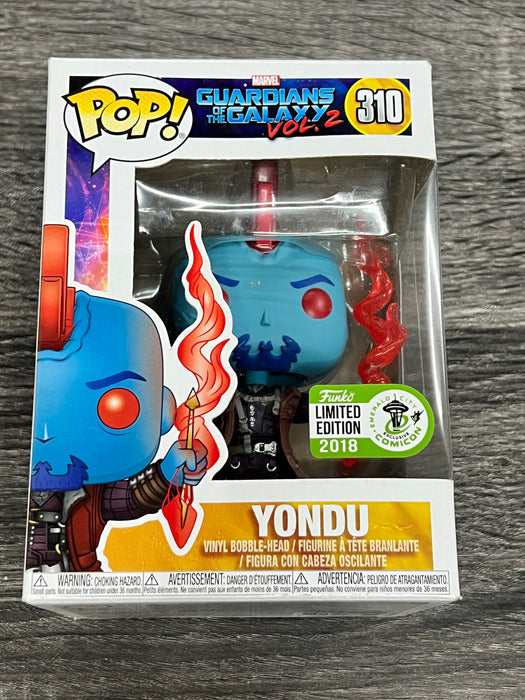 Yondu #310 2018 Emerald City Comic Con Exclusive Funko Pop! Marvel Guardians Of The Galaxy