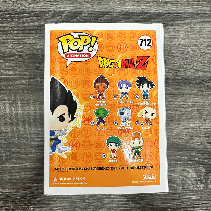 ***Signed*** Vegeta (Galick Gun) #712 Chase Chalice Collectibles Exclusive Funko Pop! Animation Dragon Ball Z