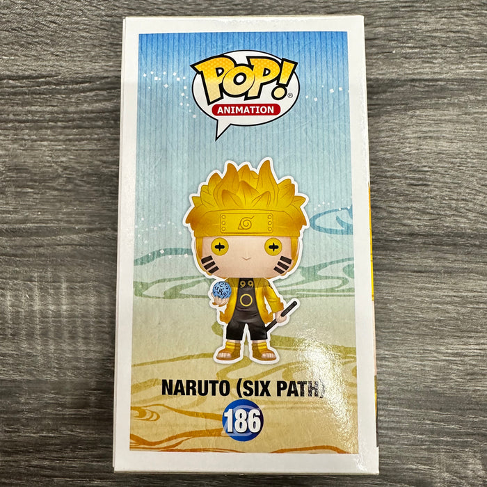 ***Signed*** Naruto (Six Path) #186 Glow Hot Topic Exclusive Funko Pop! Animation Naruto Shippuden