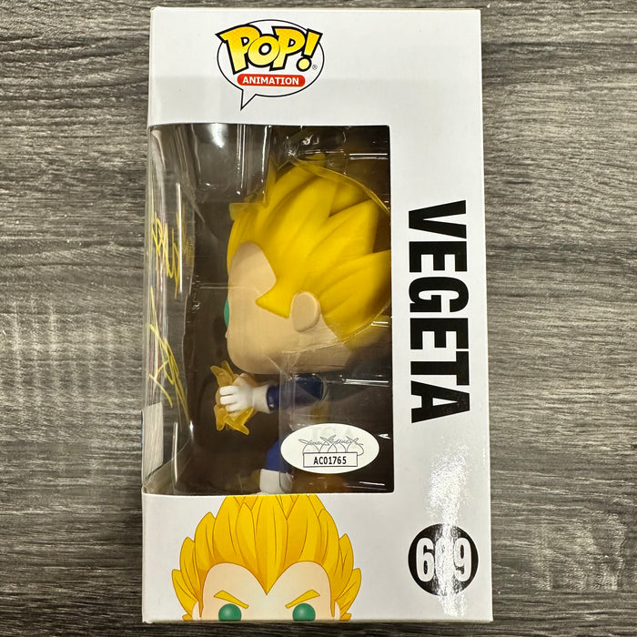 ***Signed*** Vegeta #669 2019 Fall Convention Limited Edition Funko Pop! Animation Dragon Ball Z