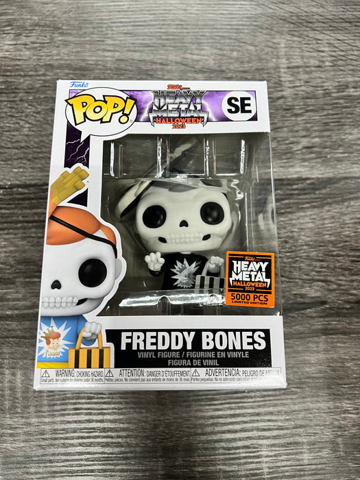 Freddy Bones #Se 2023 Funko Heavy Metal Halloween (5000 Pcs) Limited Edition Funko Pop! Funko