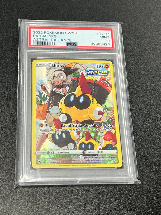 Falinks TG07/TG30 Astral Radiance Pokemon Card PSA Mint 9