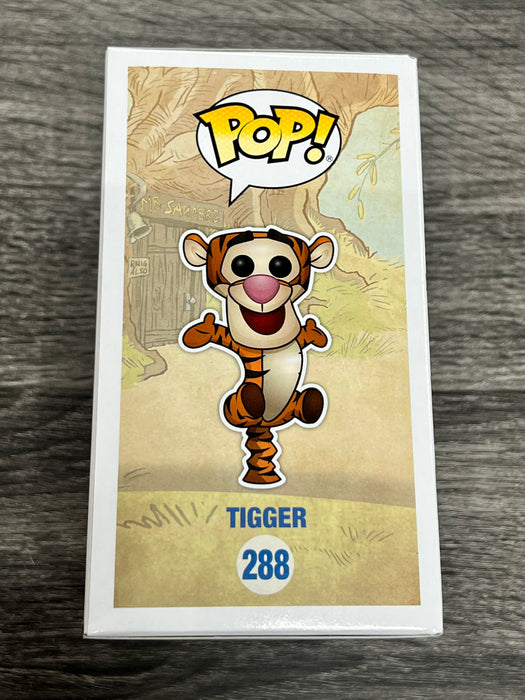 Tigger #288 Flocked Funko 2017 Summer Convention Exclusive Funko Pop! Disney Winnie The Pooh