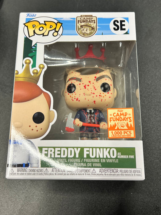Freddy Funko as Number Five #SE 2023 Camp Fundays (1000 Pcs) Funko Pop! Camp FunDays