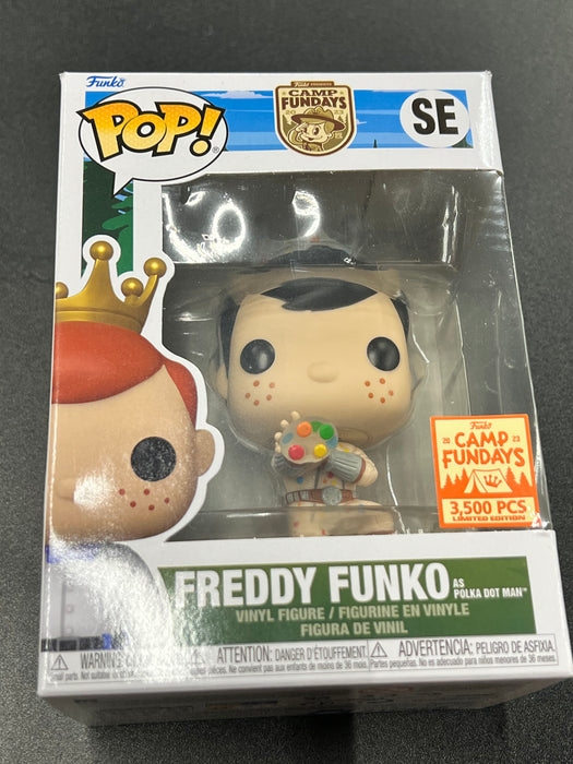 Freddy Funko as Polka-Dot Man #SE 2023 Camp Fundays (3,500 Pcs) Funko Pop! Camp FunDays
