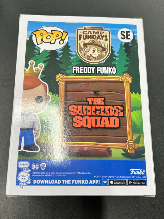 Freddy Funko as Peacemaker #SE 2023 Camp Fundays (5000 Pcs) Funko Pop! Camp FunDays