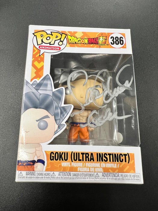 ***Signed*** Goku (Ultra Instinct) #386 Funko Pop! Animation Dragon Ball Super