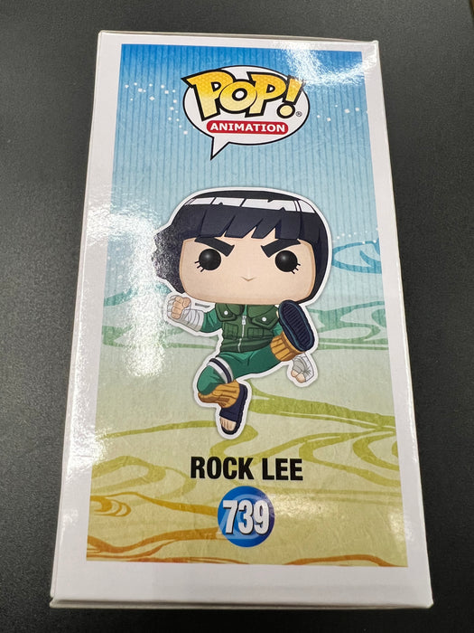 ***Signed*** Rock Lee #739 Hot Topic Exclusive Funko Pop! Animation Dragon Ball Super